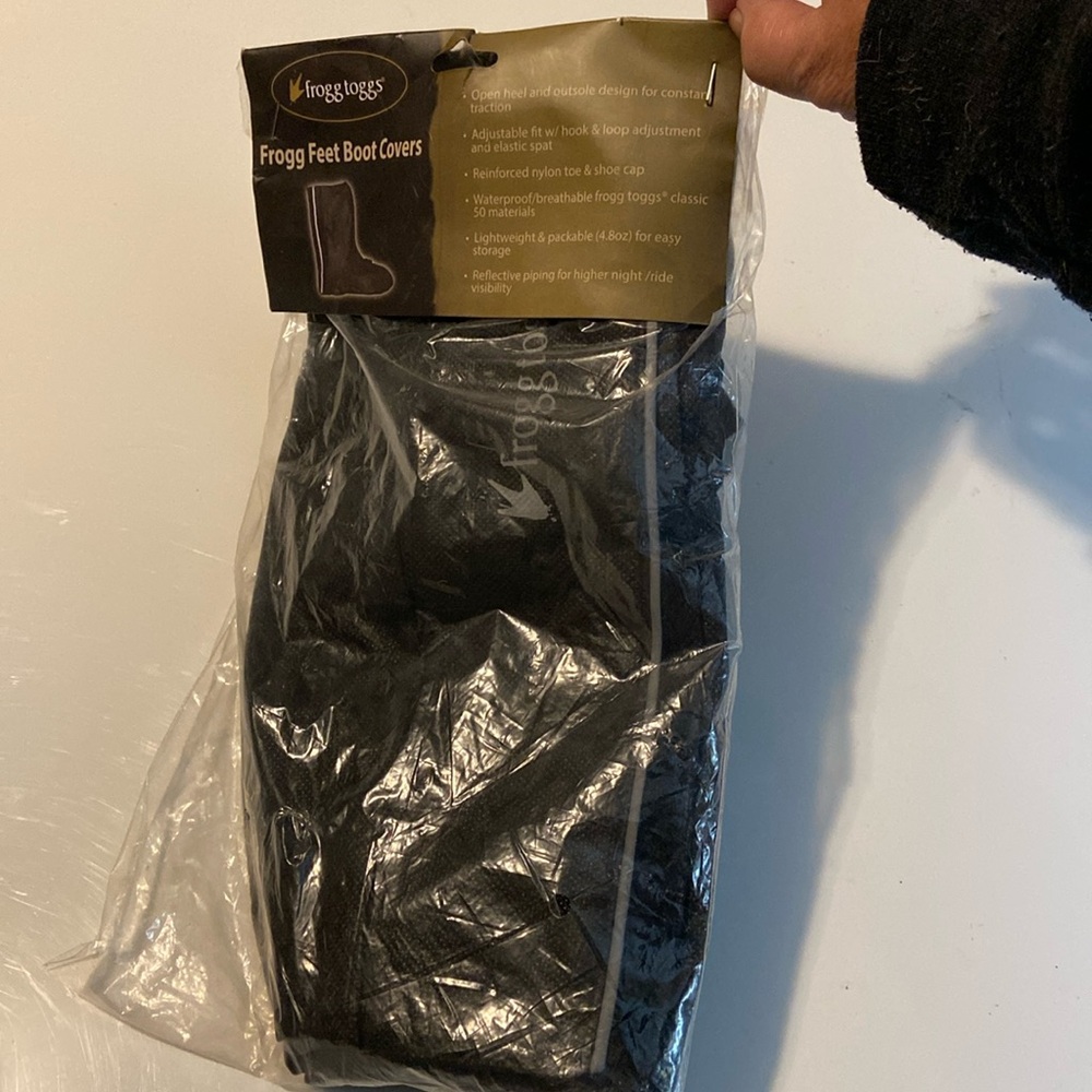 NWT Frogg Toggs Boot Covers (Waterproof)